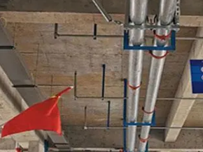 紫金管廊支架的安装方法